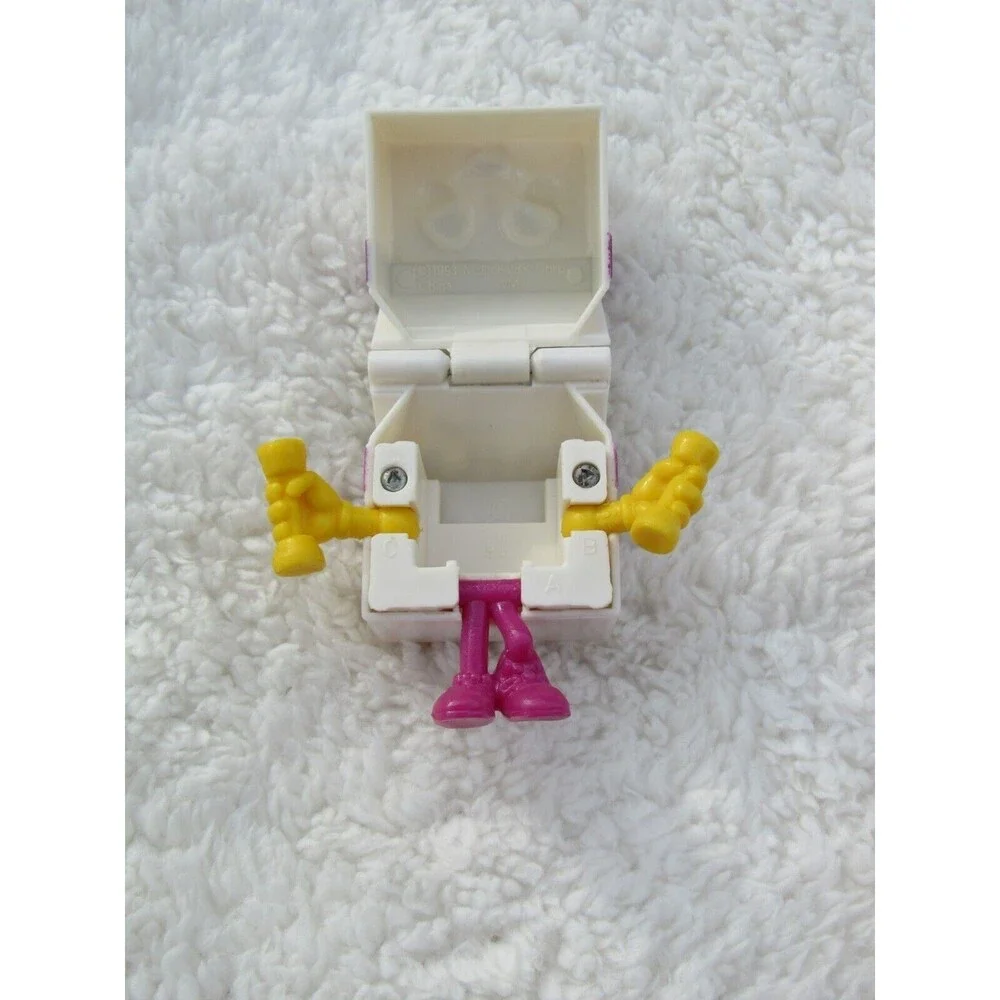 McDonald's Happy Meal Toys Changeables Milk Carton + Hotcakes Lot GUC 90s VTG
